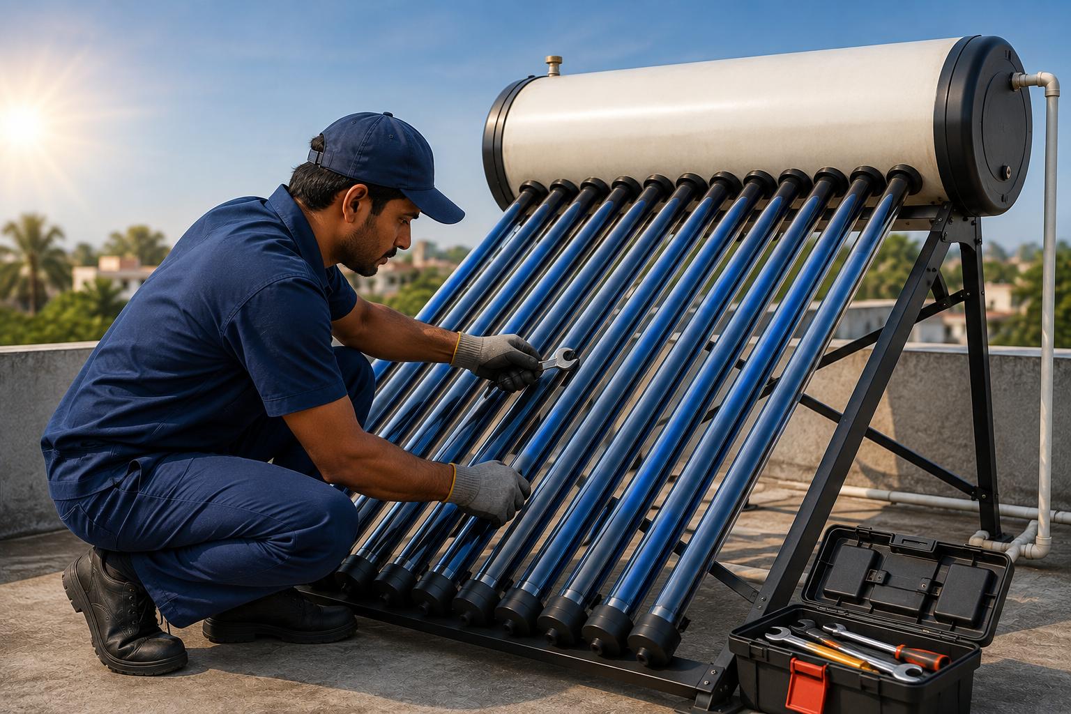 Solar Water Heater Repair and Service