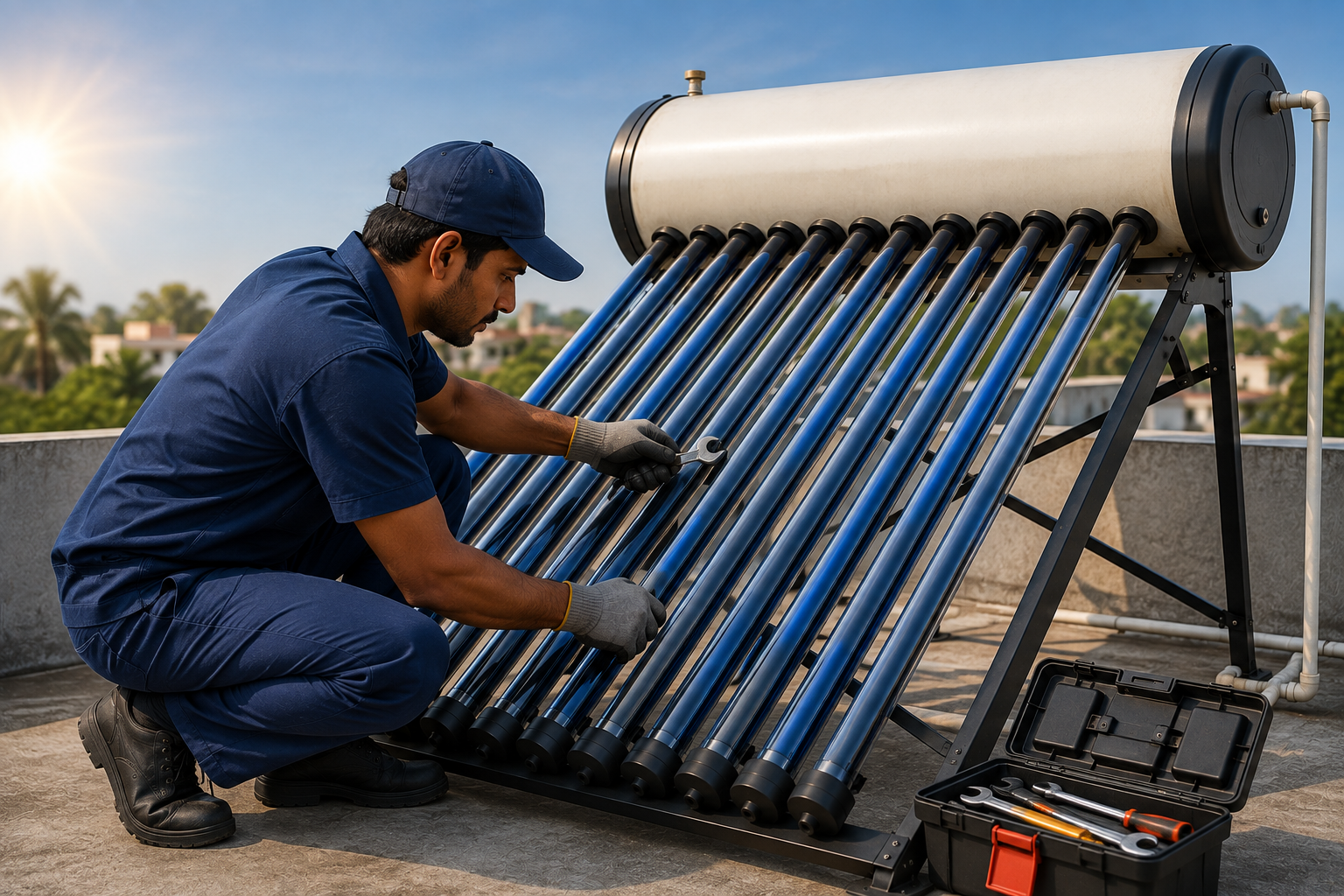 Solar Water Heater Repair and Service